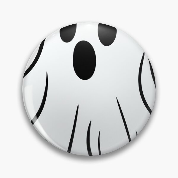 Item preview, Cute Surprised Ghost — Halloween Sheet Ghost Line Art Sticker designed and sold by LYAN-STORE.