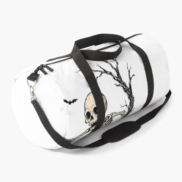 Item preview, Skeleton Chasing Dog Australian Cattle Dog Halloween designed and sold by Gargamal.