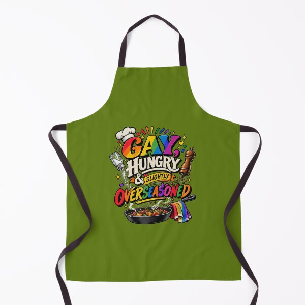 Item preview, Gay, Hungry & Slightly Overseasoned designed and sold by erkancept.