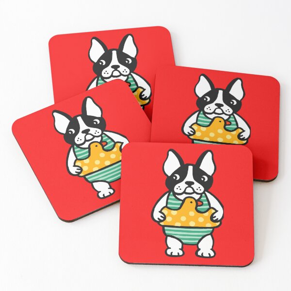 Item preview,  Frenchie goes to the beach designed and sold by evelyn-at-work.