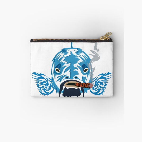 Item preview, Blue Fish Cigar Badass Vector Cool Attitude Funny Animal Street Art designed and sold by CLC54.