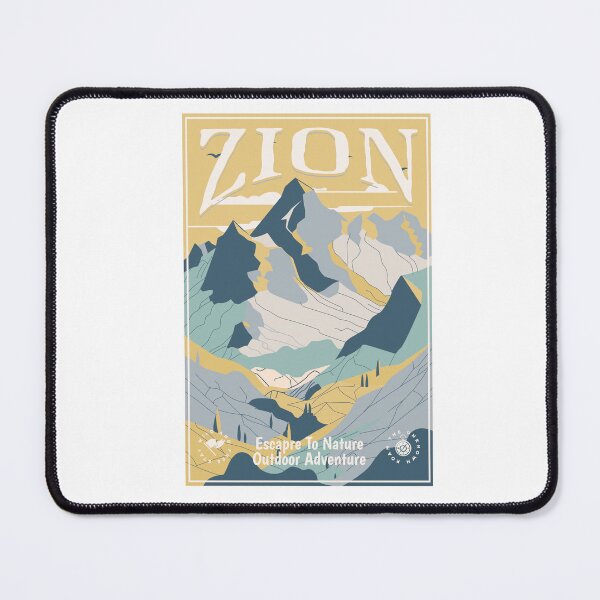Item preview, Zion National State Park Classic T-shirt Sticker designed and sold by ThinkNature!.