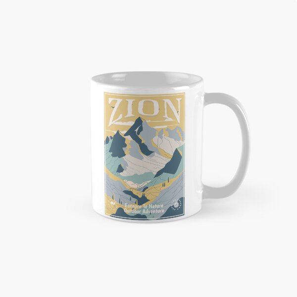 Item preview, Zion National State Park Classic T-shirt Sticker designed and sold by ThinkNature!.