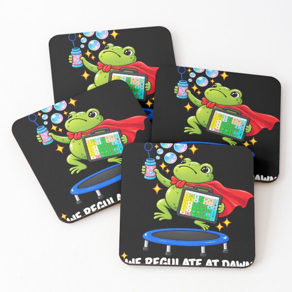 Item preview, We Regulate At Dawn Superhero Frog Design designed and sold by VGAfanatic.