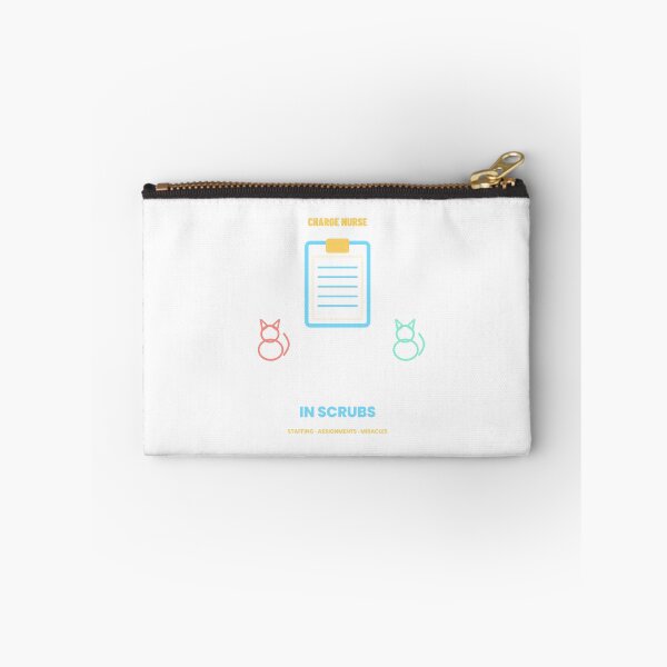 Artikelvorschau, Stationsschwester hütet Katzen in OP-Kleidung entworfen und verkauft von The Tee Collective.