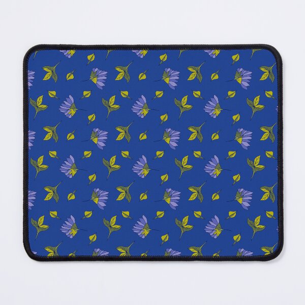 Item preview, Cobalt Flutter Botanical Pattern designed and sold by Kraalikaa.