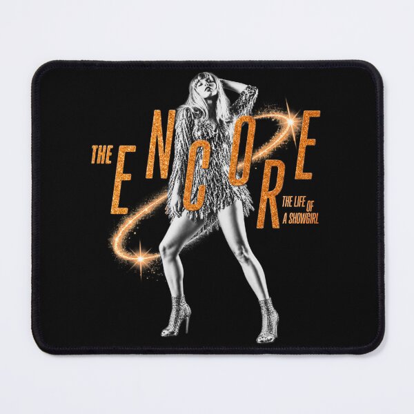 Item preview, Shot 3 TLOAS Taylor Showgirl Encore Edition Sticker – Gold Glitter Encore Era Design designed and sold by taylorvinyls.