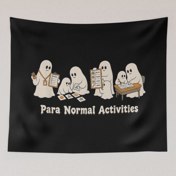 Item preview, para Normal Activities, Paraprofessional Halloween Teacher designed and sold by Gargamal.