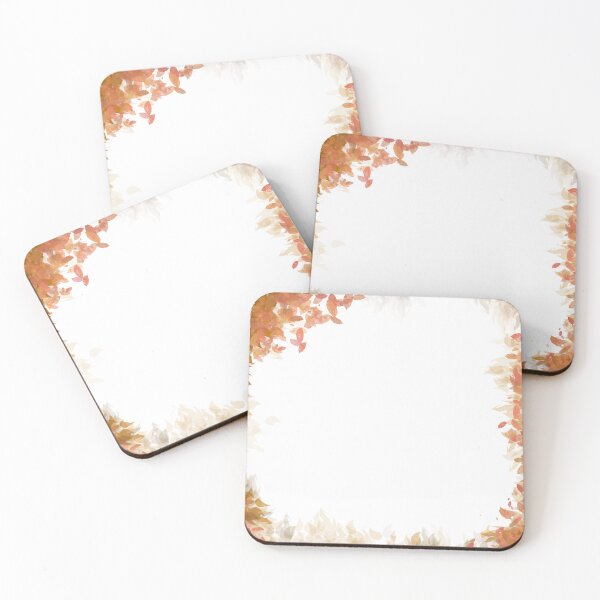 Item preview, Warm Autumn Leaves Border — Watercolor Fall Foliage Frame designed and sold by LYAN-STORE.