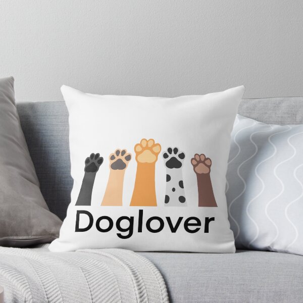Item preview, Doglover Raised Dog Paws Different Colors Cute Dog Lovers designed and sold by CLC54.
