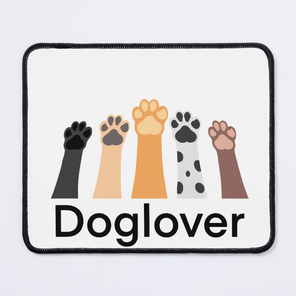 Item preview, Doglover Raised Dog Paws Different Colors Cute Dog Lovers designed and sold by CLC54.