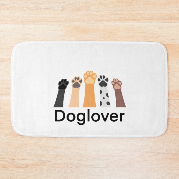 Item preview, Doglover Raised Dog Paws Different Colors Cute Dog Lovers designed and sold by CLC54.