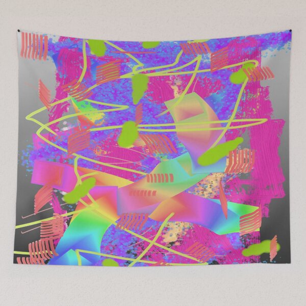 Item preview, Abstract Fiesta designed and sold by Natfigcreates.
