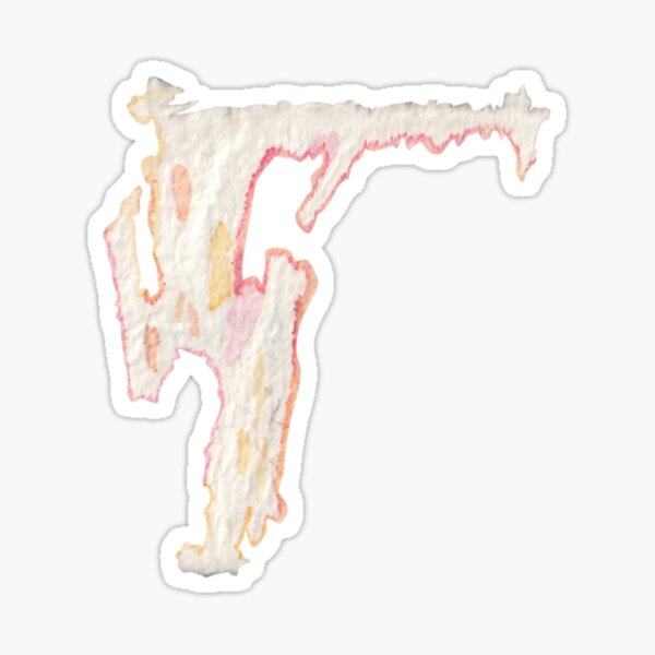 shape of abstract 1 Sticker
