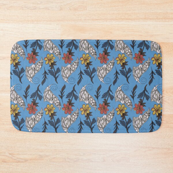 Item preview, Bluewing Botanica Botanical Pattern designed and sold by Kraalikaa.