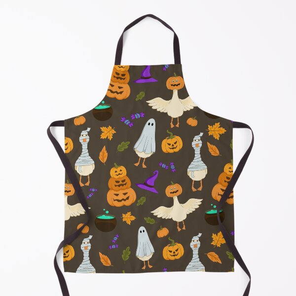Item preview, Cute Halloween Goose Pattern with Ghosts, Pumpkins and Mummies designed and sold by DiceWay.