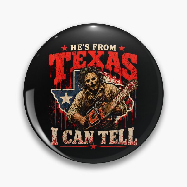 Item preview, Hes from Texas I Can Tell Chainsaw Horror Halloween Costume designed and sold by Gargamal.