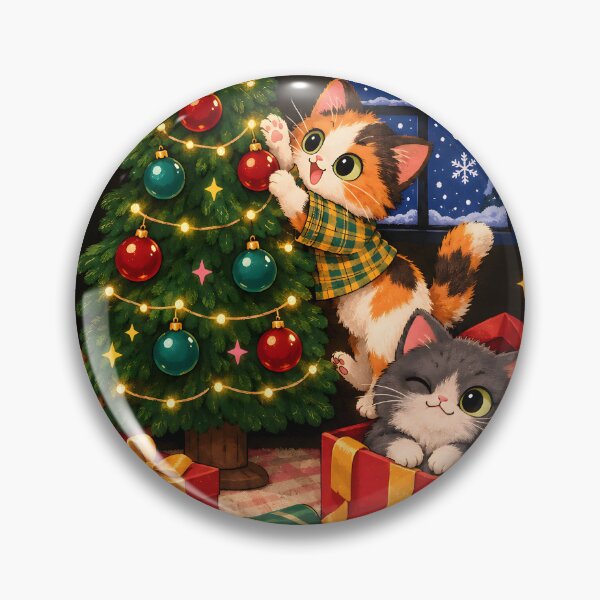 Item preview, Cozy Christmas Cats Celebration designed and sold by Pure Craft.
