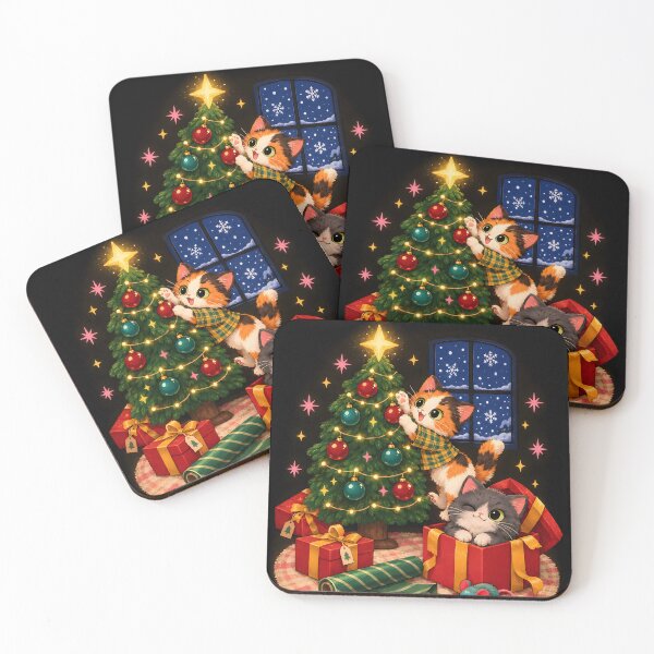 Item preview, Cozy Christmas Cats Celebration designed and sold by Pure Craft.
