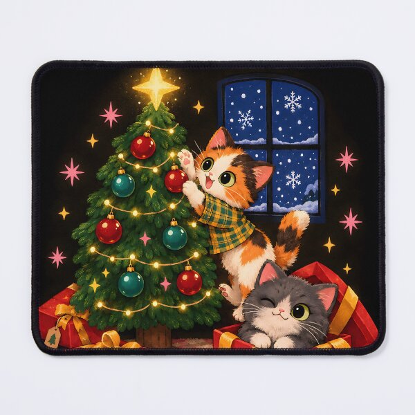 Item preview, Cozy Christmas Cats Celebration designed and sold by Pure Craft.