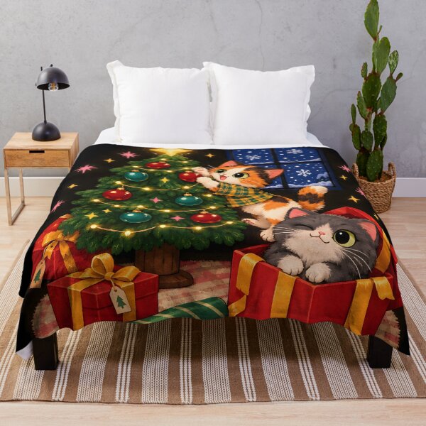 Item preview, Cozy Christmas Cats Celebration designed and sold by Pure Craft.