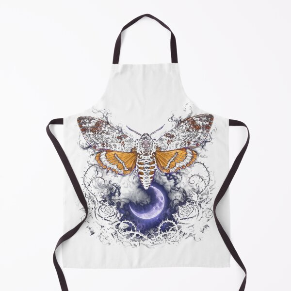 Item preview, Death's-Head Moth: Queen of the Night designed and sold by AscendedLight — Dark Fantasy & Gothic Art.