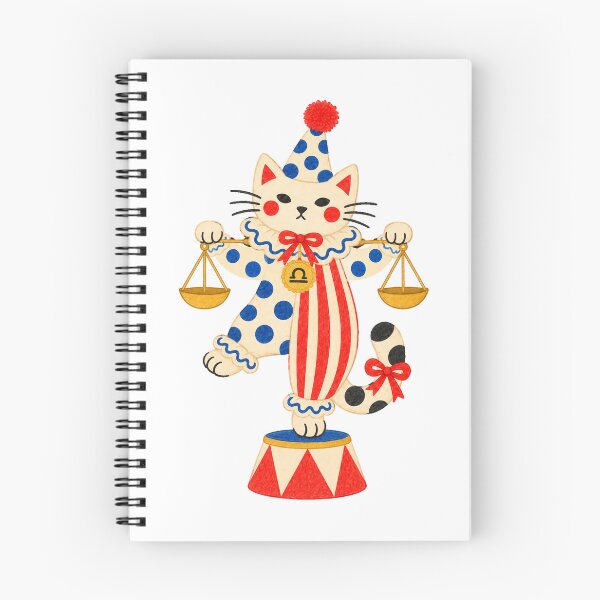 Item preview, Balanced Libra Clown Cat. Cute Zodiac Scales Kitty. Clowncore. designed and sold by CoCoArt-Ua.