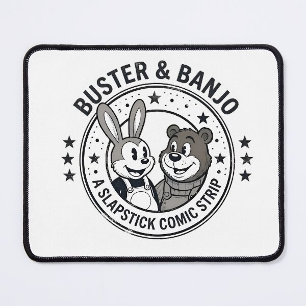 Item preview, Buster & Banjo - Vintage 1930s Slapstick Comic Strip Logo designed and sold by WallabyWorks.