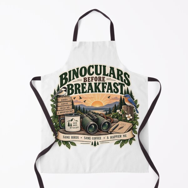 Item preview, Binoculars Before Breakfast designed and sold by MysticCanvasAi.