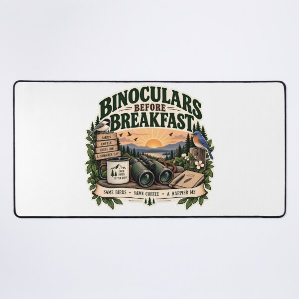 Item preview, Binoculars Before Breakfast designed and sold by MysticCanvasAi.