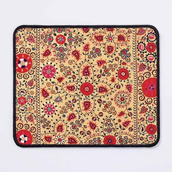 Item preview, Lakai Suzani Uzbekistan Embroidery Print designed and sold by Vicky Brago-Mitchell®.