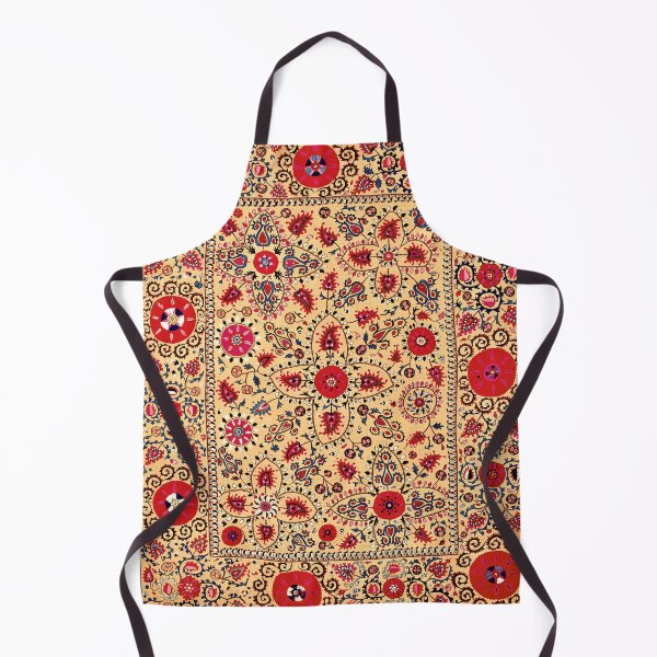 Item preview, Lakai Suzani Uzbekistan Embroidery Print designed and sold by Vicky Brago-Mitchell®.