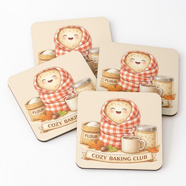 Item preview, Cozy Baking Club | Cute Sourdough Autumn Design designed and sold by azule1.