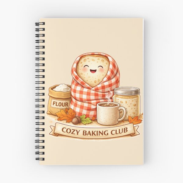 Item preview, Cozy Baking Club | Cute Sourdough Autumn Design designed and sold by azule1.