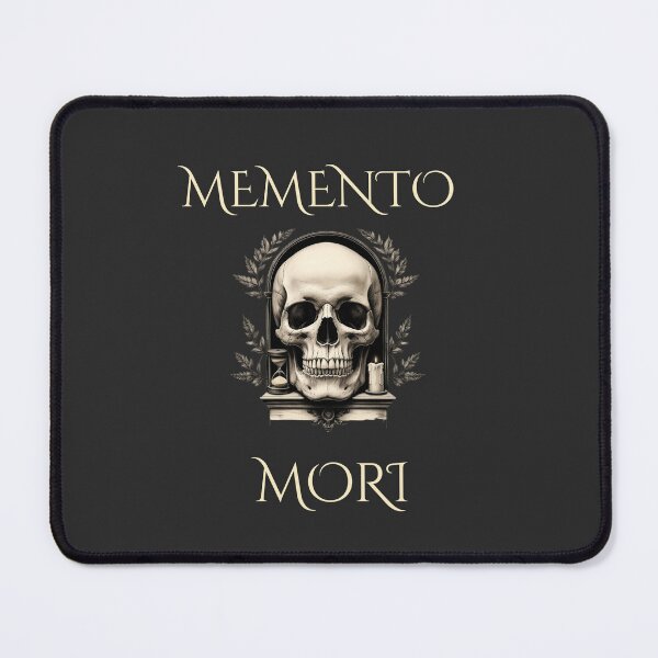 Item preview, Memento Mori | Remember You Must Die | Stoic Latin Quote | Classical Wisdom designed and sold by semenol.