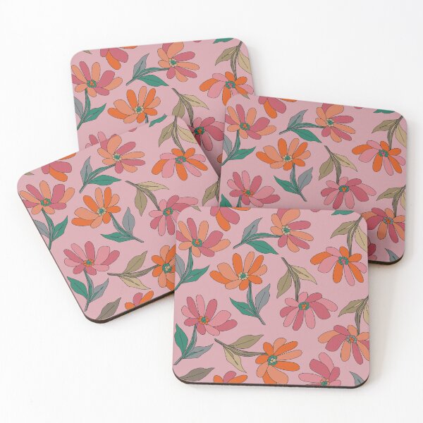 Item preview, Coral Garden Bloom Floral Pattern designed and sold by Kraalikaa.