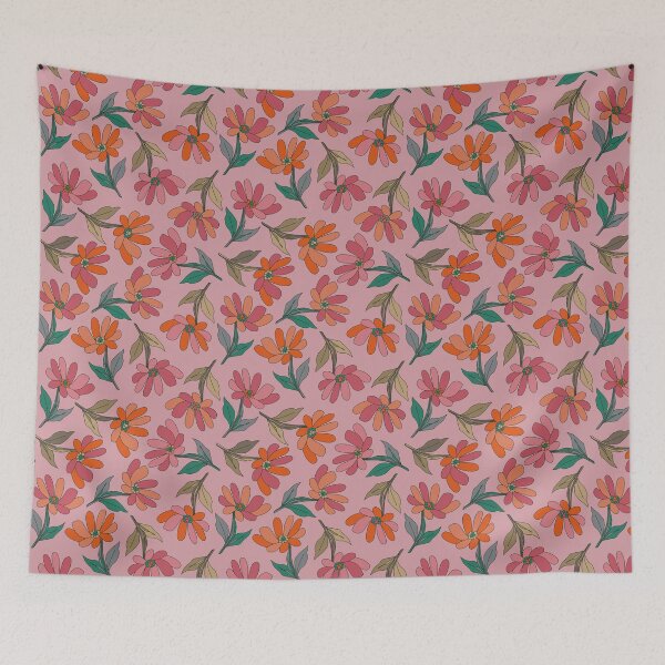 Item preview, Coral Garden Bloom Floral Pattern designed and sold by Kraalikaa.