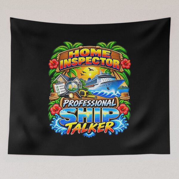 Item preview, Home Inspector Professional Ship Talker Cruise Vacation designed and sold by fungear.
