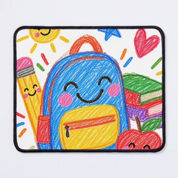 Item preview, Happy School Backpack Scribble designed and sold by rachidloucif.
