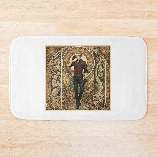 Item preview, Ignis in the style of Alphonse Mucha designed and sold by Solace Sparkles.