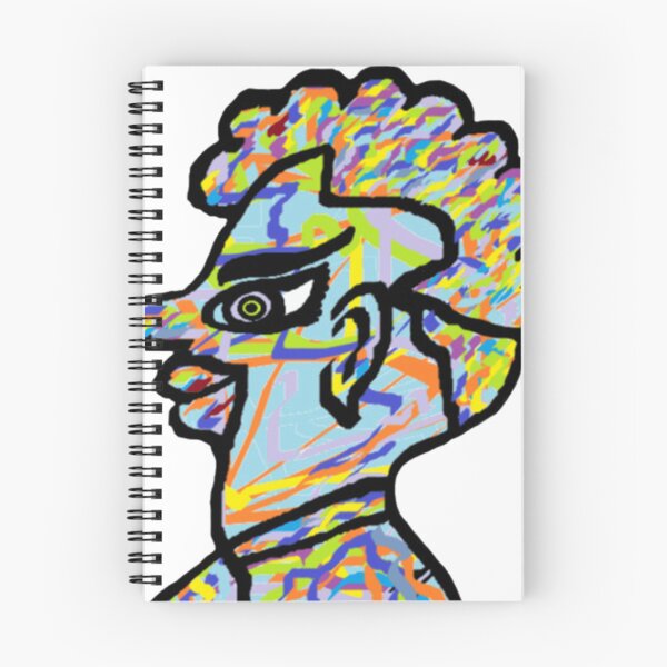 Item preview, Perfil Abstracto de un Joven Feliz designed and sold by dinhbryanchavez.