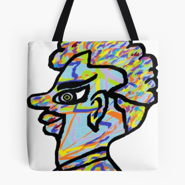 Item preview, Perfil Abstracto de un Joven Feliz  designed and sold by dinhbryanchavez.