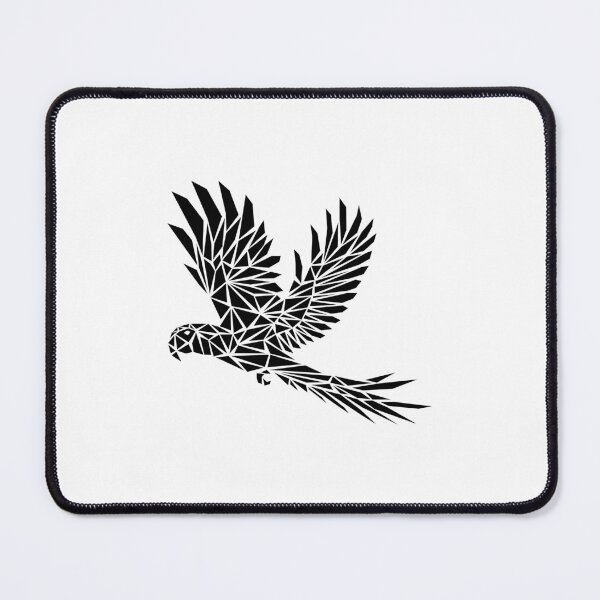 Item preview, Black Geometric Parrot designed and sold by Espyr.Art.