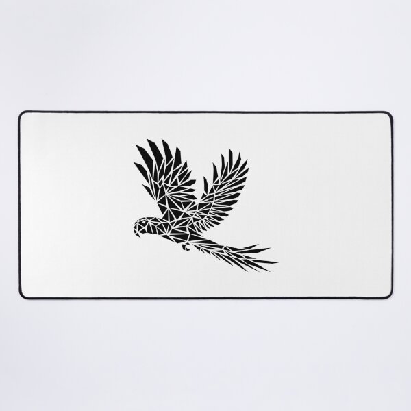 Item preview, Black Geometric Parrot designed and sold by Espyr.Art.