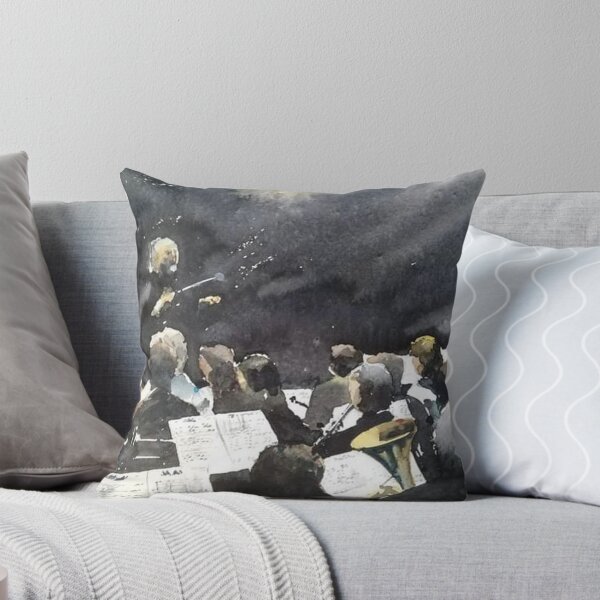 Item preview, Orchestra Conductor Watercolor Concert designed and sold by SlavaArt.