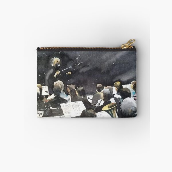 Item preview, Orchestra Conductor Watercolor Concert designed and sold by SlavaArt.