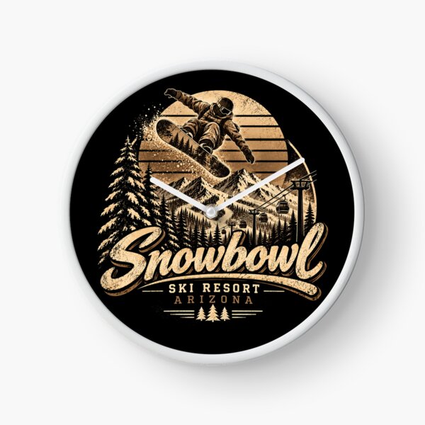 Item preview, Snowbowl Ski Resort Arizona  designed and sold by TheEndDesign.