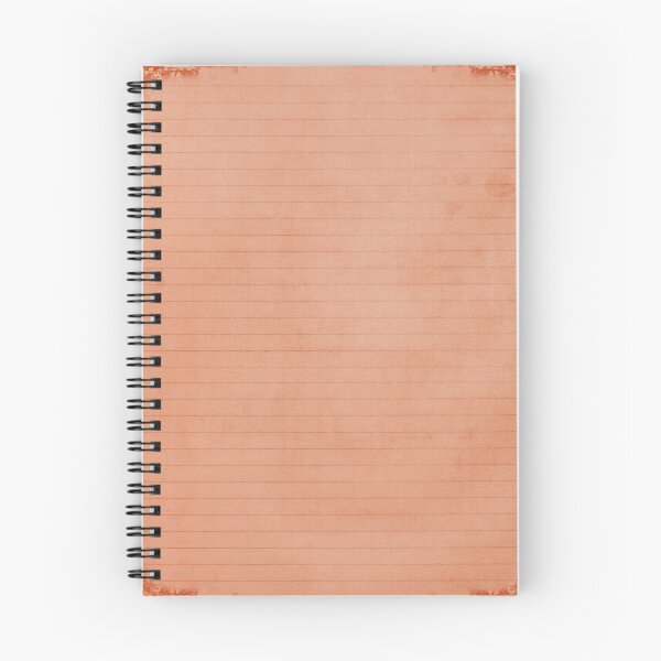Item preview, Textured Orange Notebook Paper designed and sold by PapercutandSuch.