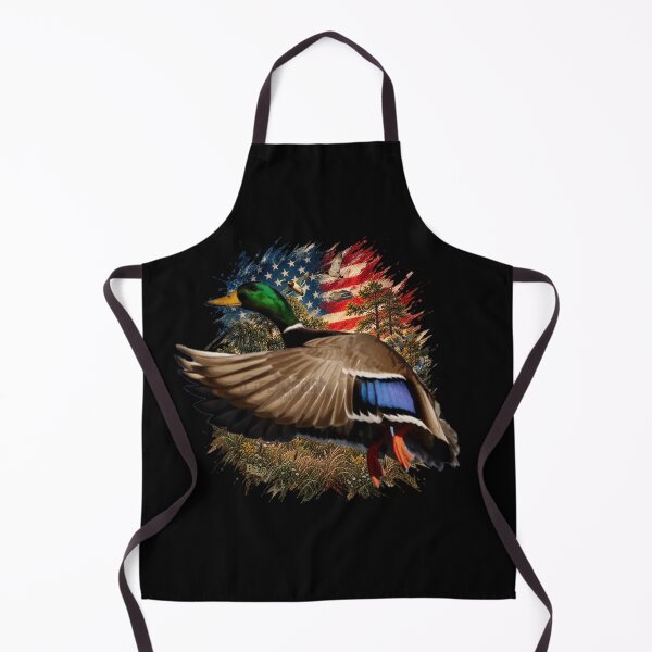 Item preview, Americana Flying Mallard Duck Patriotic American Flag Wall Art designed and sold by LifeCrush.