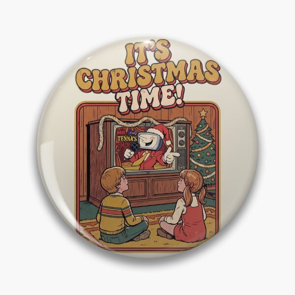 Item preview, It's Christmas Time! Mr. (Ant) Tenna Retro Graphic designed and sold by DeviantMerch.